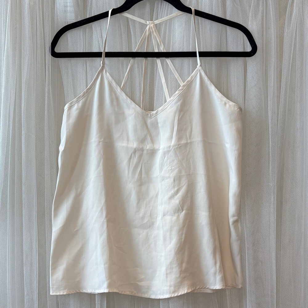 🔥4/$20 Abercrombie & Fitch Ivory Strappy Camisole🔥